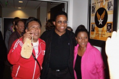 Alex Acuña, Herbie Hancock and  Patrice Rushen